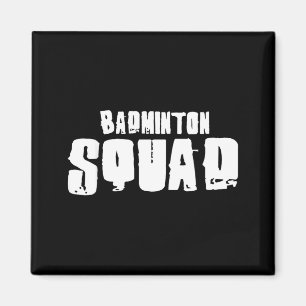 Badminton-Mannschaft für Badminton-Spieler  Magnet