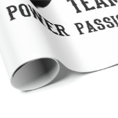 Badminton-Mannschaft Geschenkpapier (Rolleneckpunkt)