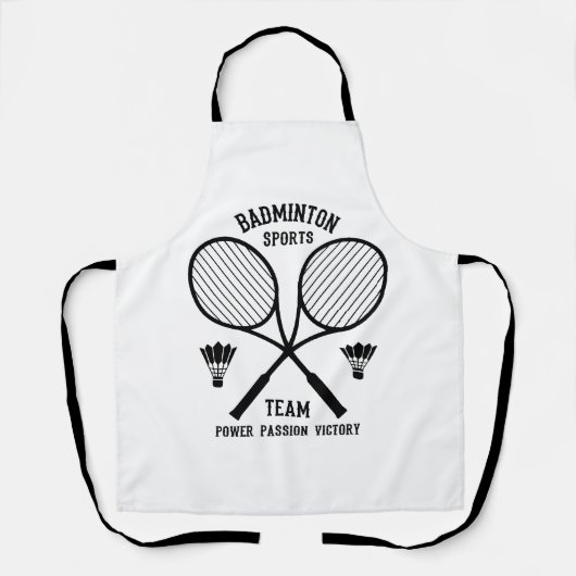 Badminton-Mannschaft Schürze (Vorderseite)