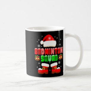 Badminton-Mannschaftskostüm Weihnachten Spieler Te Kaffeetasse