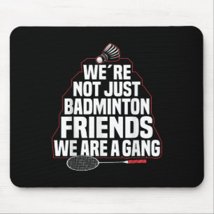Badminton-Mannschaftsspiel Ein Gang Shuttle Spiele Mousepad