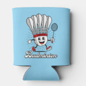 Badminton Mascot Classic Dosenkühler (Rückseite)
