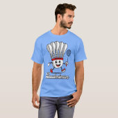 Badminton Mascot Classic T-Shirt (Vorne ganz)