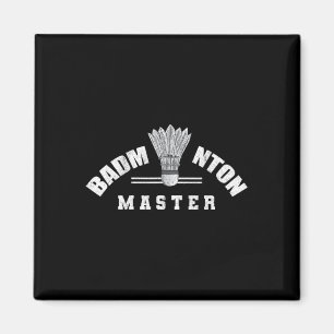 Badminton Master Shuttle Birdie Badminton Magnet