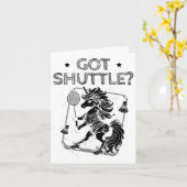 Badminton-Modus auf Shuttle-Racket Karte (Gelbe Blume)