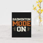 Badminton-Modus auf Shuttle-Racket Karte (Gelbe Blume)