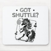 Badminton-Modus auf Shuttle-Racket Mousepad (Vorne)