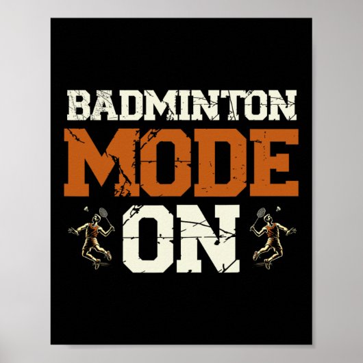 Badminton-Modus auf Shuttle-Racket Poster (Vorne)