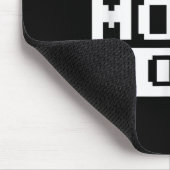 Badminton-Modus Ein Team Shuttle Spieler Trainer Mousepad (Ecke)