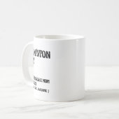 Badminton Mom Player Shuttle  Kaffeetasse (Vorderseite Links)