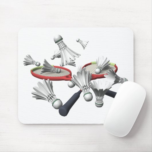 Badminton Mousepad (Mit Mouse)
