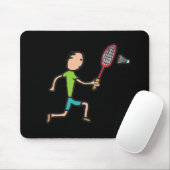 Badminton Mousepad (Mit Mouse)