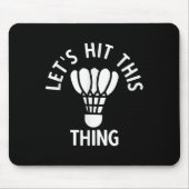 Badminton Mousepad (Vorne)
