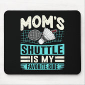Badminton-Mütter-Shuttle - Kinder liebende Mutter Mousepad (Vorne)