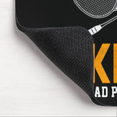 Badminton-Netz Fähigkeiten Schlechte Wortspiele Ko Mousepad (Ecke)