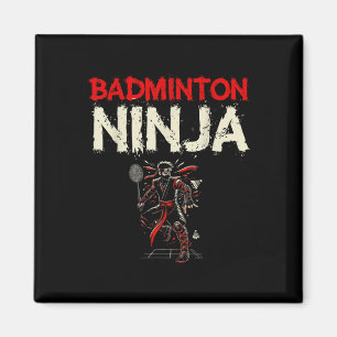 Badminton Ninja Shuttle Magnet