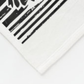 Badminton Ninja Shuttlecock Fleecedecke (Ecke)