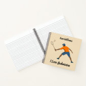 Badminton Notizblock (Innenseite)