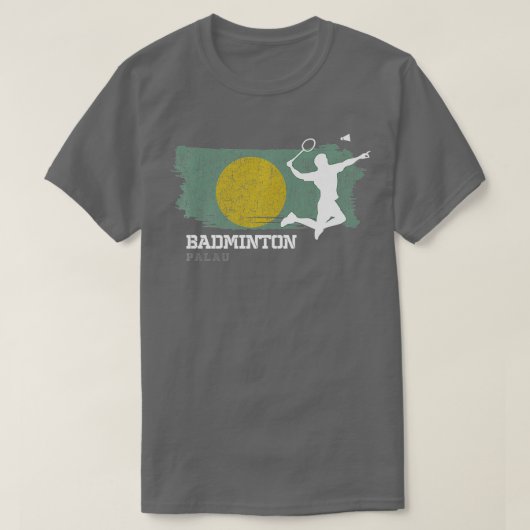 Badminton Palau Net Games Player Badminton 1 T-Shirt (Design vorne)