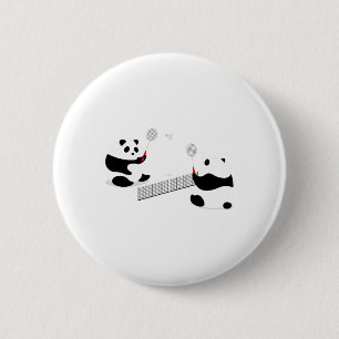 Badminton Panda Volley Button