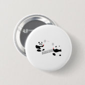 Badminton Panda Volley Button (Vorne & Hinten)