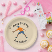 Badminton Pappteller (Party)