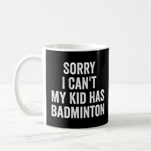Badminton Parent Badminton Mama Vater Funny Kaffeetasse