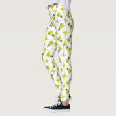 Badminton Pattern - Badminton-Leggings - Shuttle Leggings (Links)