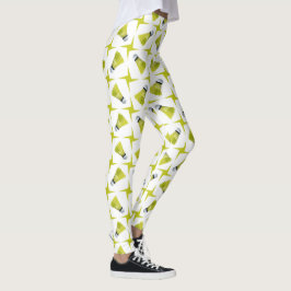 Badminton Pattern - Badminton-Leggings - Shuttle Leggings