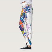 Badminton Pattern - Badminton Player Leggings (Links)