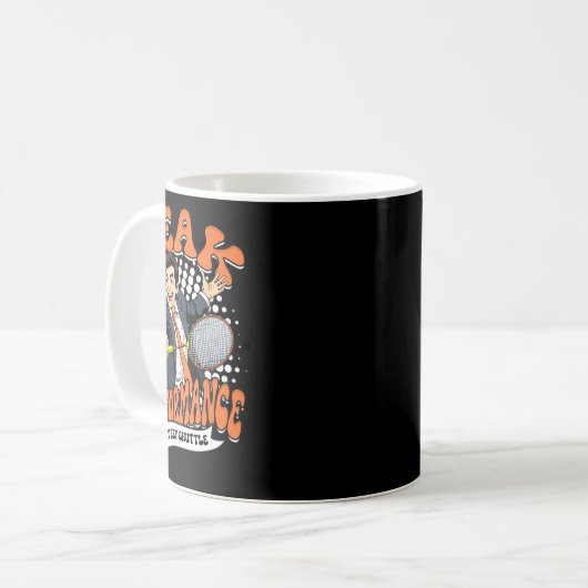 Badminton Peak Performance jedes Shuttle Kaffeetasse (Vorderseite Links)