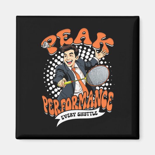 Badminton Peak Performance jedes Shuttle Magnet (Vorne)