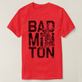 Badminton Player 2 T-Shirt (Design vorne)