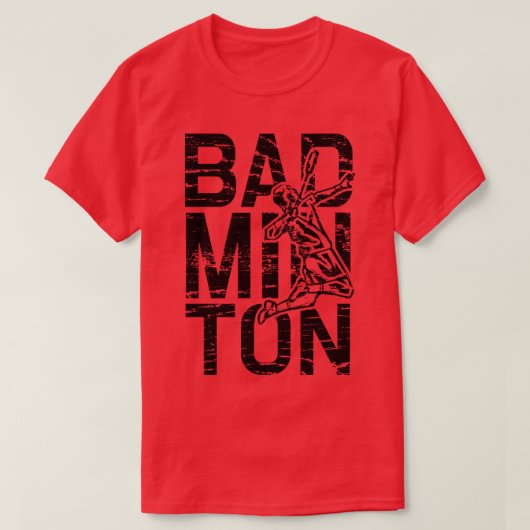 Badminton Player 2 T-Shirt (Design vorne)