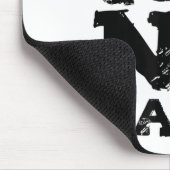 Badminton Player Attitude-Geschenk Grafik Mousepad (Ecke)