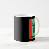 Badminton Player Badminton Lover Kaffeetasse (VorderseiteRechts)