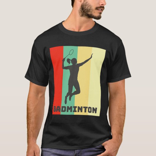 Badminton Player Badminton Lover T-Shirt (Vorderseite)