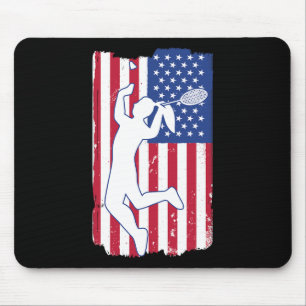 Badminton Player Badminton Usa Team Coach American Mousepad