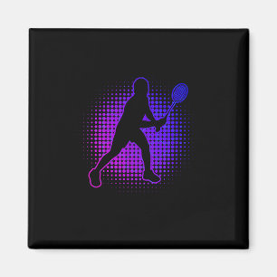 Badminton Player Badminton Womens Squash Shuttle Magnet