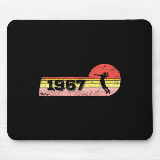 Badminton-player Born 1967 Birthday Vintage Women  Mousepad