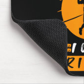 Badminton Player Ich verlasse nie, ich gewinne ode Mousepad (Ecke)