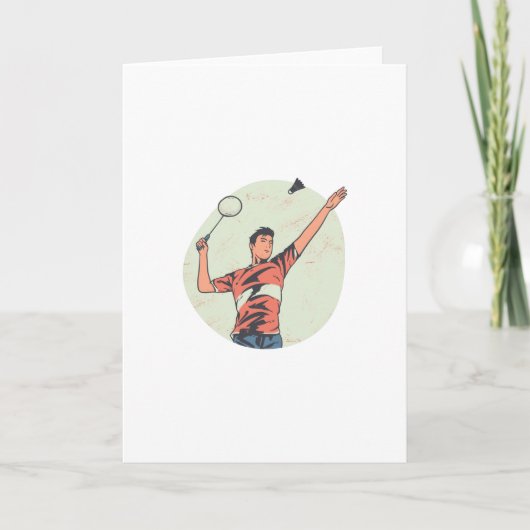 BADMINTON PLAYER KARTE (Vorderseite)
