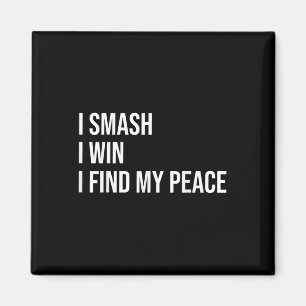 Badminton Player Meme Selbstversorgungsangebot Magnet