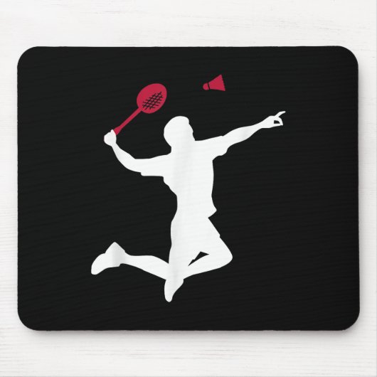 Badminton Player Mousepad (Vorne)