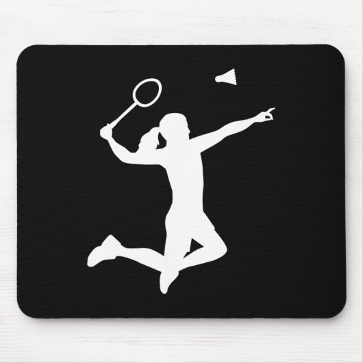 Badminton Player Mousepad (Vorne)