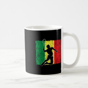 Badminton Player Senegalesische Flagge Senegal Kaffeetasse
