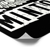 Badminton Player Shuttle 3 Poster (Ecke)