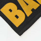 Badminton Player Shuttle Badminton Lover Fleecedecke (Ecke)