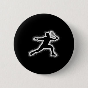 Badminton Player Shuttle Boys Kids Badminton Men Button