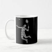 Badminton Player Shuttle Boys Youth Men 1 Kaffeetasse (Links)